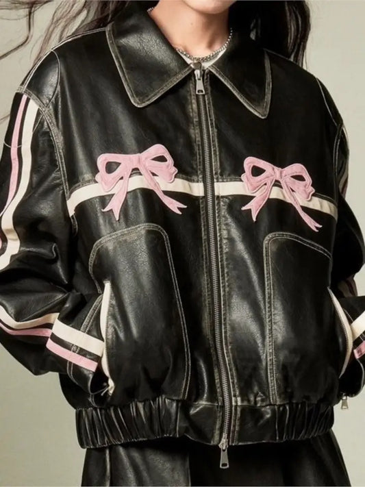 The Coquette Leather Jacket