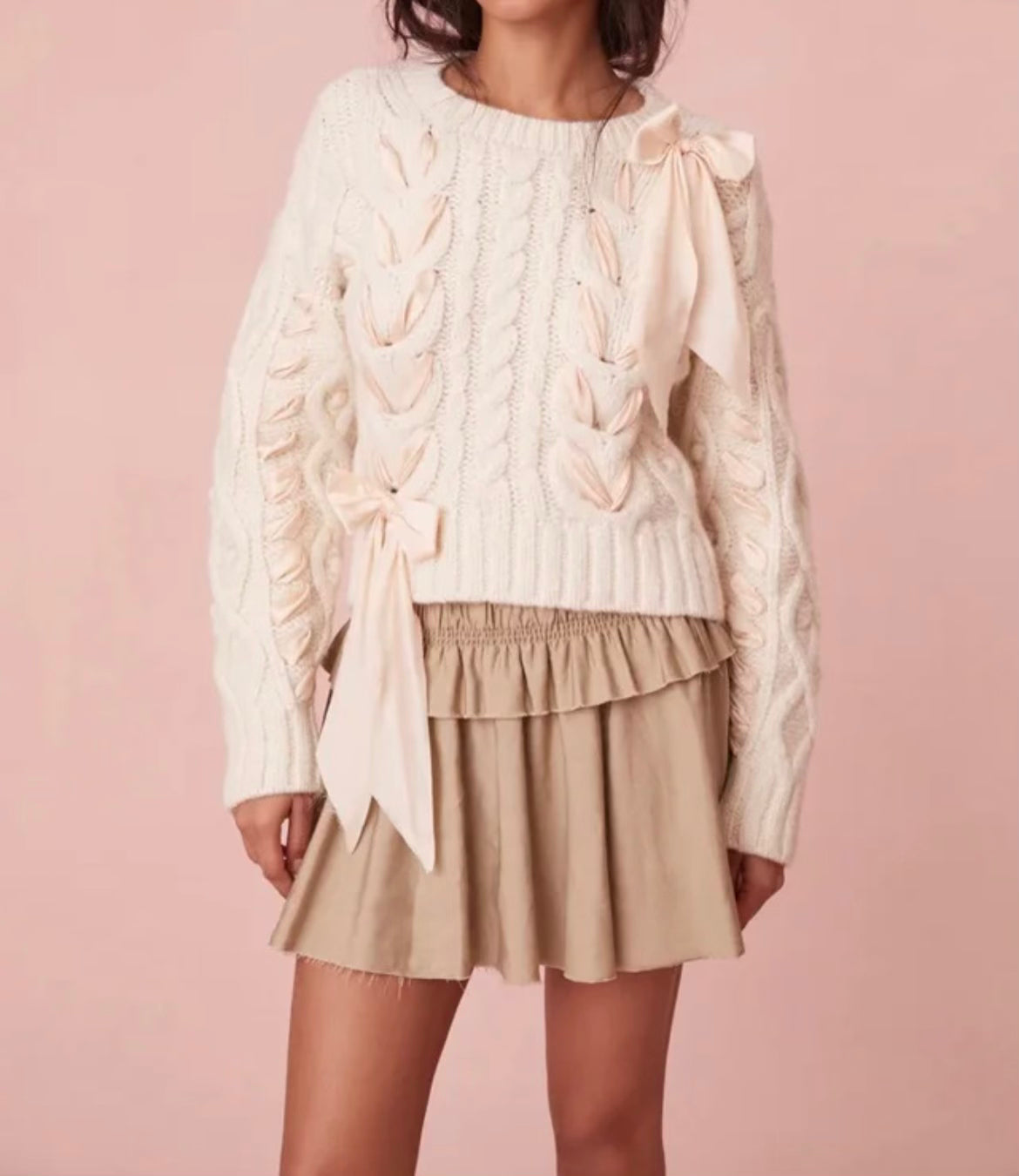 The Bow Knit Sweater