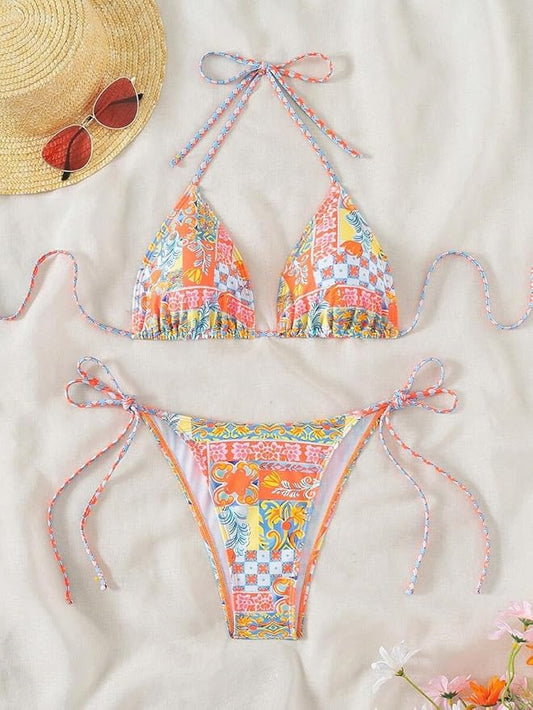The Patterns Bikini Set