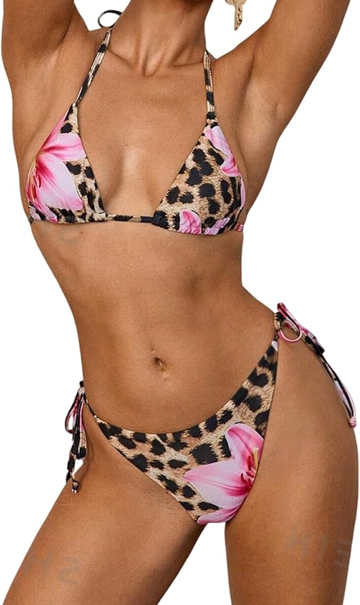 The Cheetah Bloomin Bikini Set