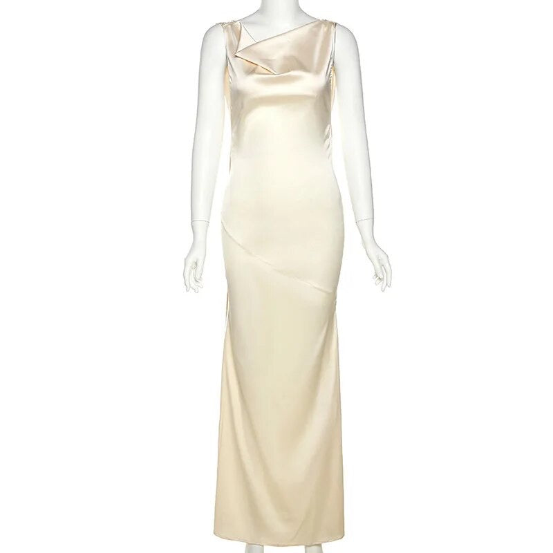 The Crème Prom Dress