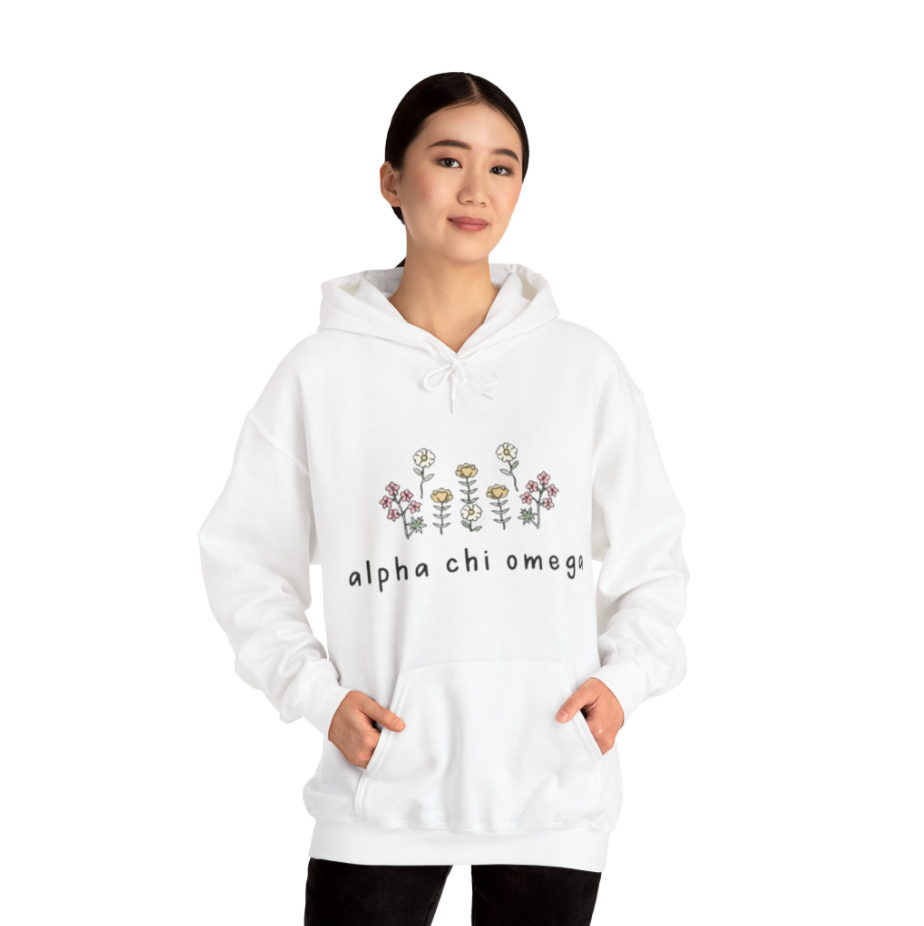 The Alpha Chi Omega Flower Hoodie