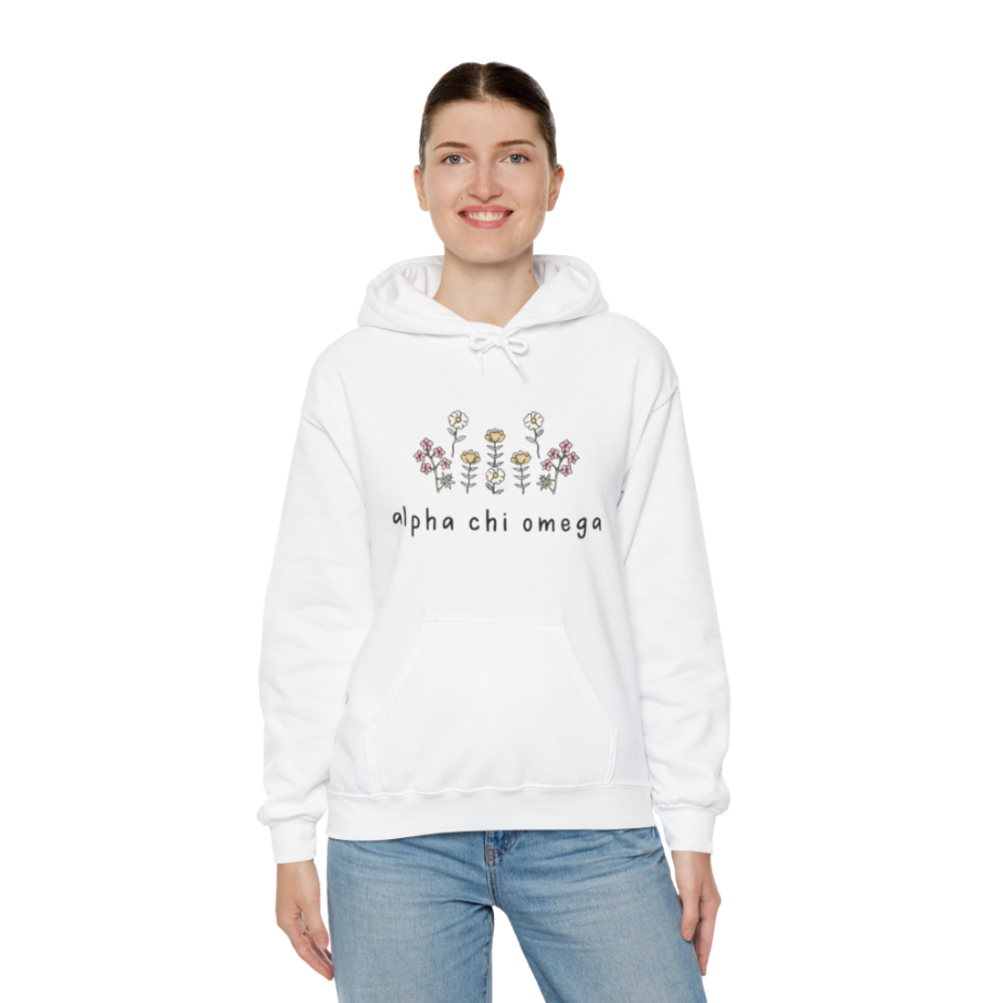 The Alpha Chi Omega Flower Hoodie