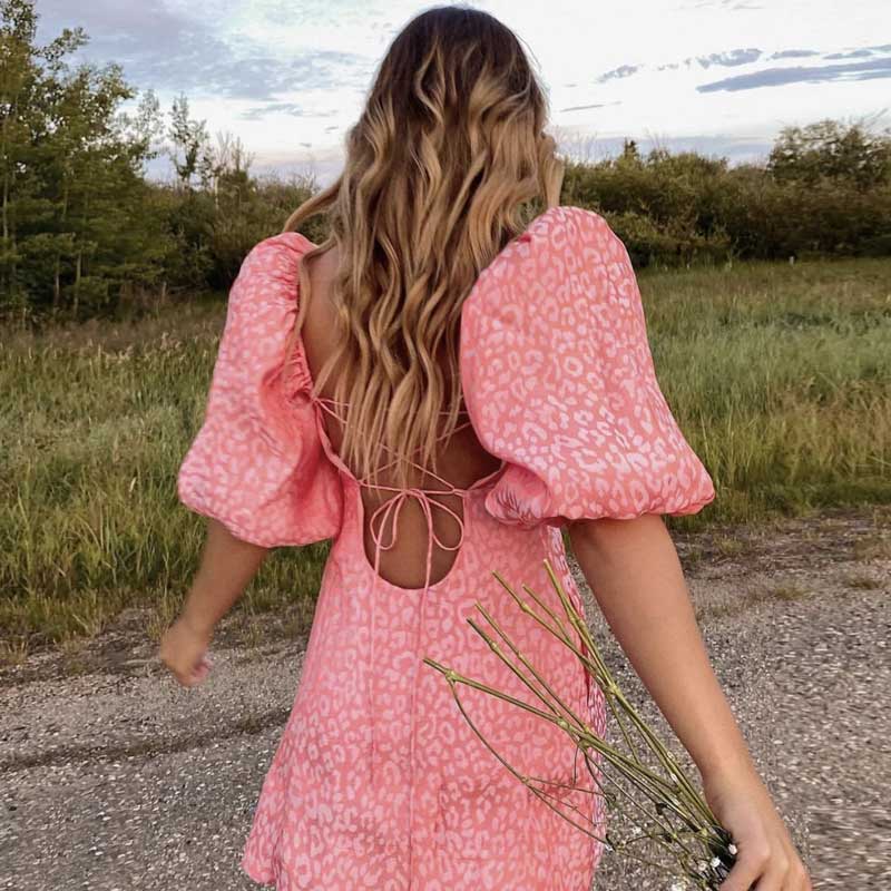 The Cheetah Pink Dress