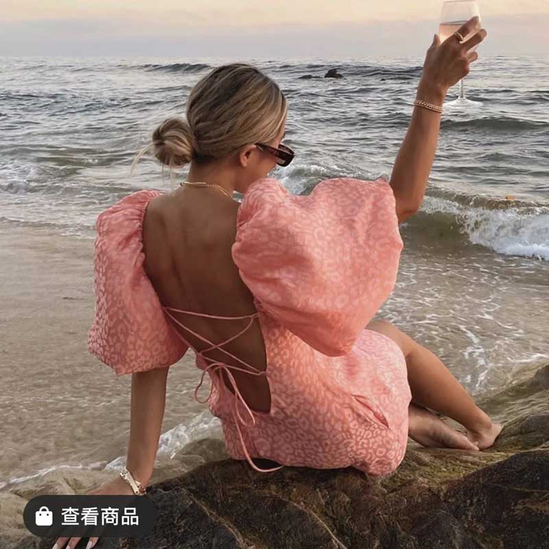 The Cheetah Pink Dress