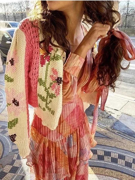 The Floral Cardigan