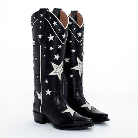 Locomotive Autumn and Winter Pointed Toe High-top Knight Boots