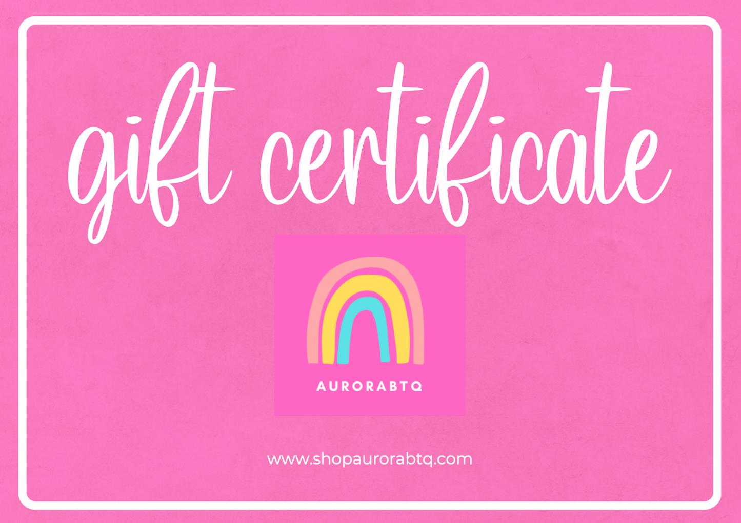 AURORABTQ GIFT CARD