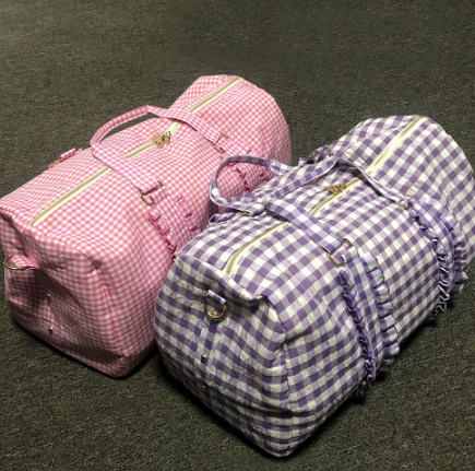 The Plaid Duffel Bag