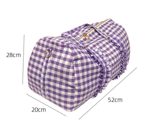 The Plaid Duffel Bag
