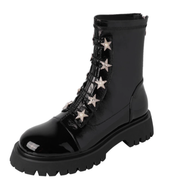 The Starry Night Platform Boots