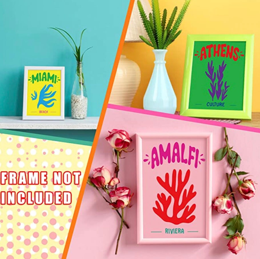 Travel Preppy Set of 9 Posters