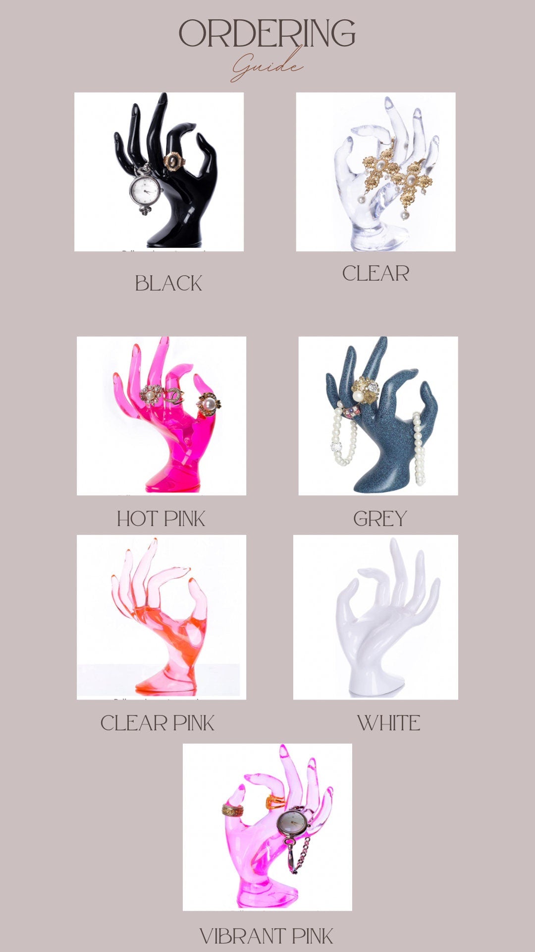 The Hand Jewelry Holder
