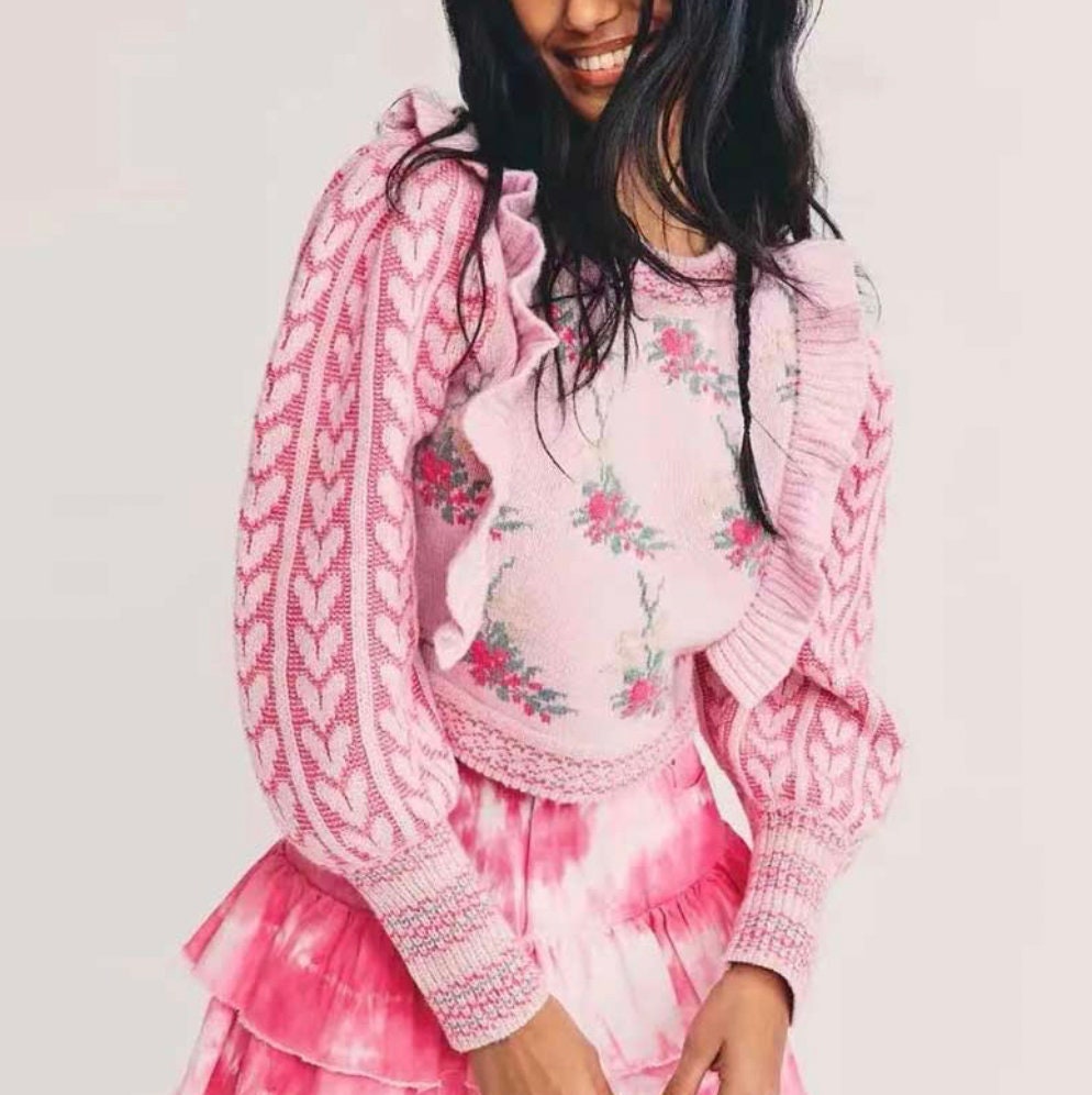 The Love Sweater - Pink