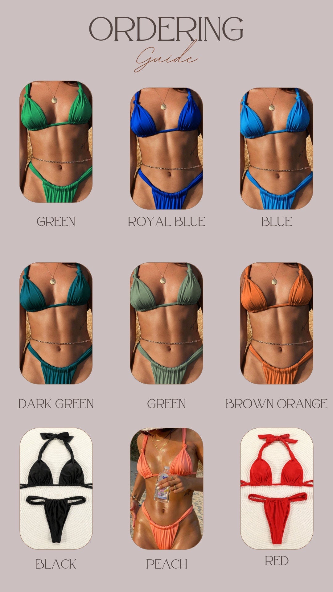 The Henna Bikini Set