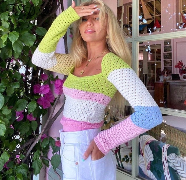 The Knitted Crop Sweater