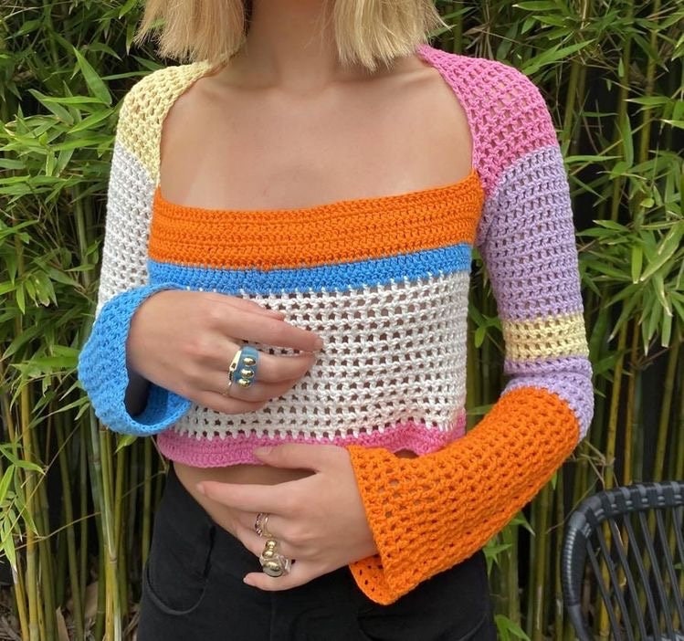 The Knitted Crop Sweater