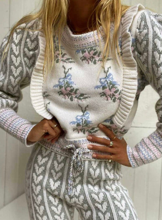 The Love Sweater - White