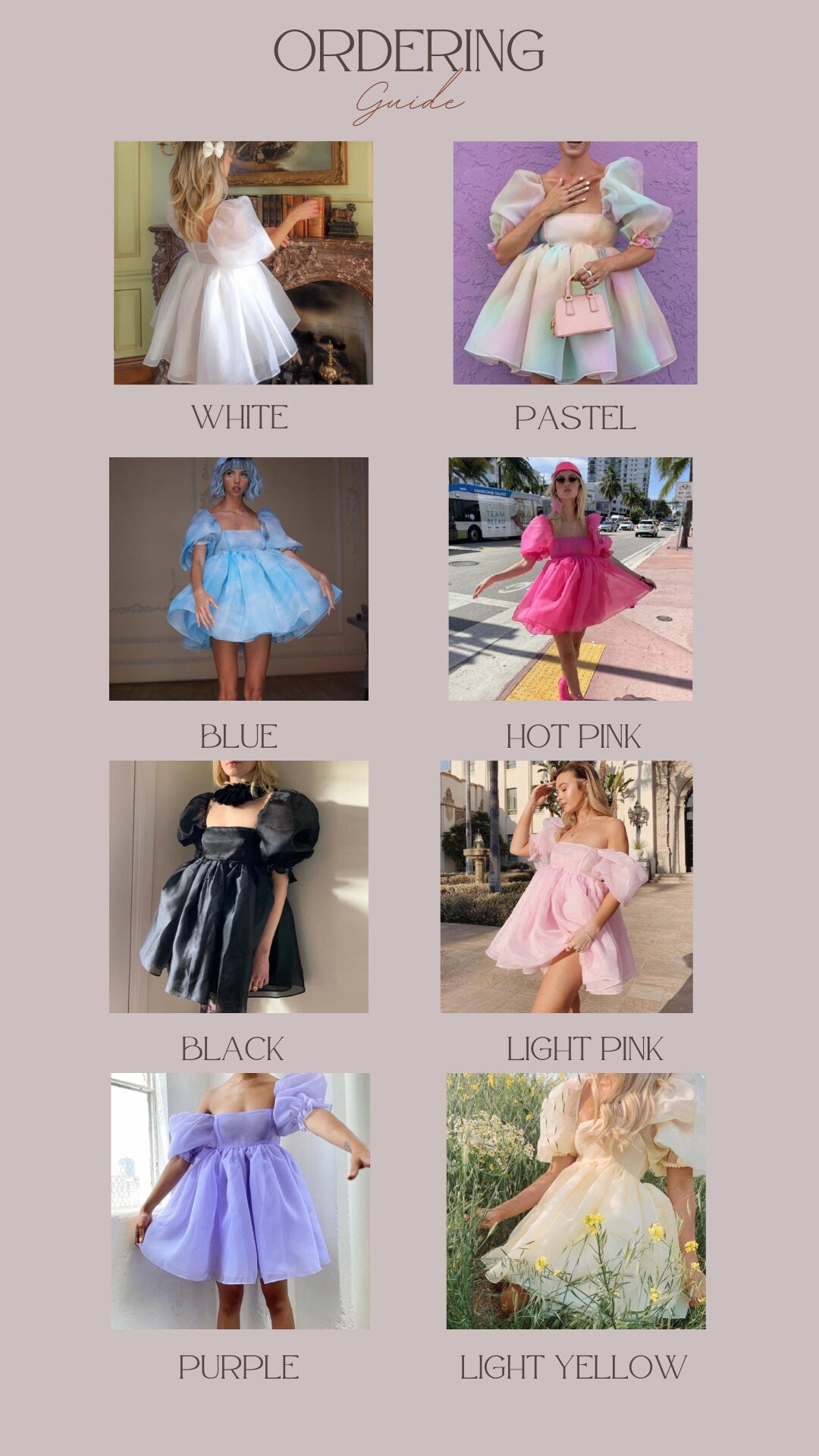 The Iconic Puff Dress