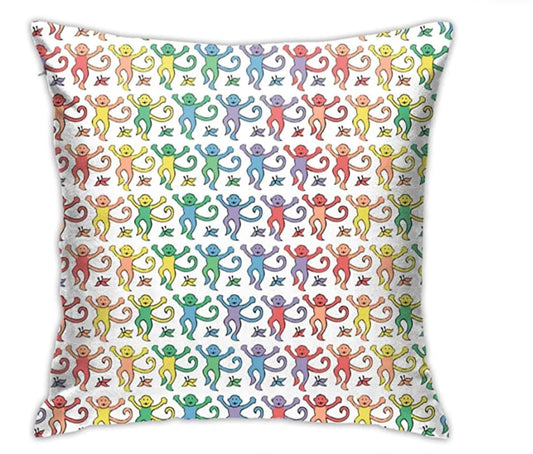 The Heart Pillow Case in Blue