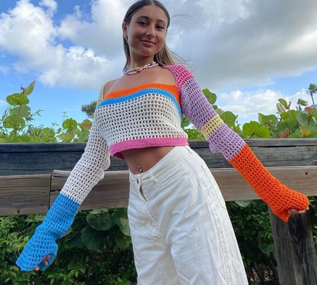 The Knitted Crop Sweater