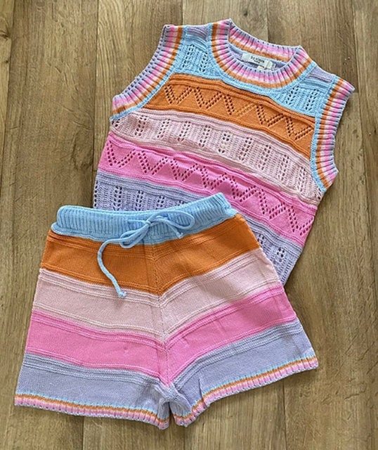 The Knitted Sleeveless Sweater