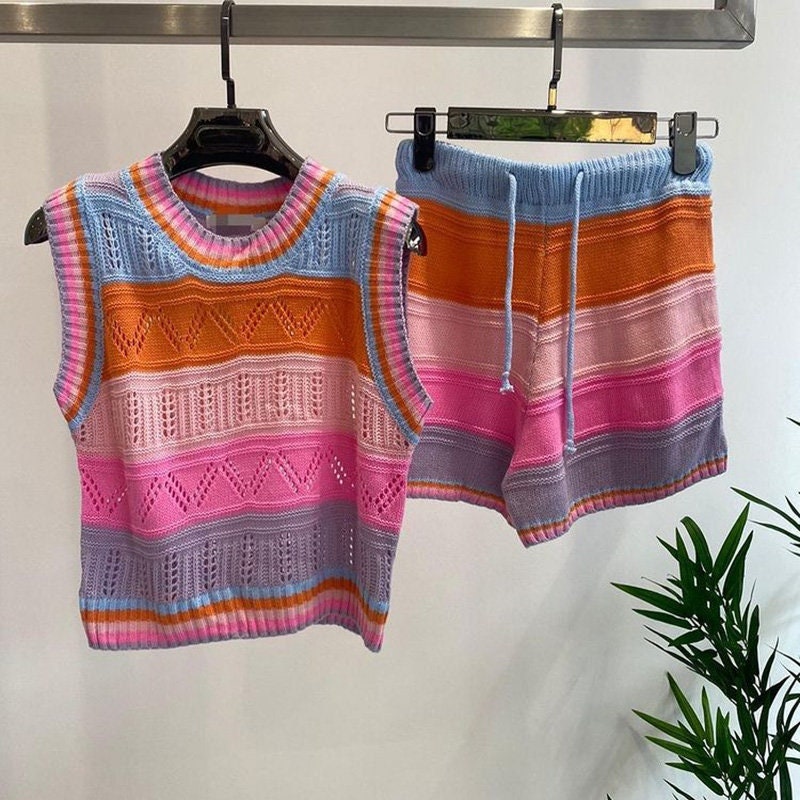 The Knitted Sleeveless Sweater