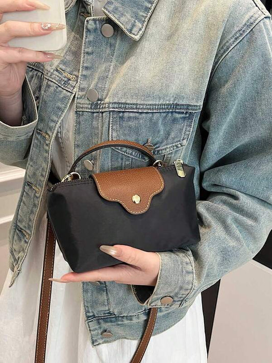 Women’s Large Capacity PVC Tote Bag Casual Shoulder Shopping Handbag Black spring 2026 collection