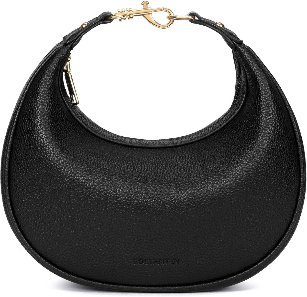 Women’s Crescent Crossbody Bag Vegan Leather Shoulder Clutch Hobo Brown