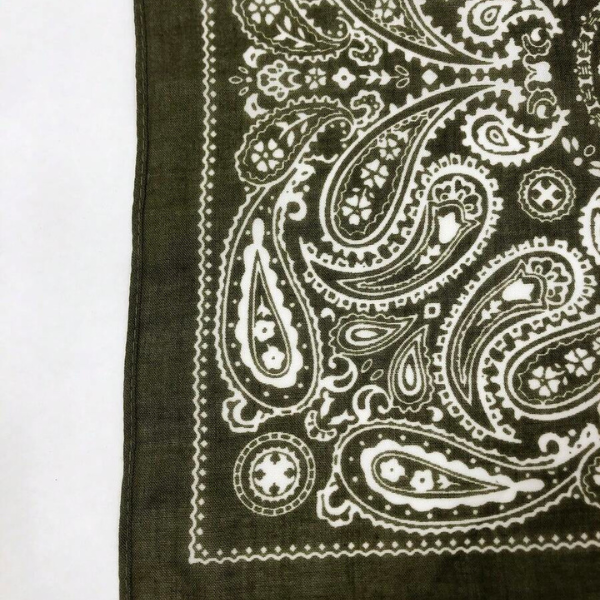 Women’s Paisley Print Square Bandana Scarf 70x70CM