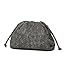 Women’s Pleated Cloud Clutch Bag Vegan Leather Soft Dumpling Purse Light