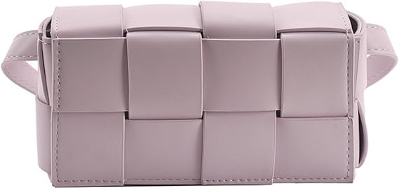 Women’s Mini Woven Crossbody Bag Adjustable Strap Square Shoulder Clutch Purse spring 2026 collection