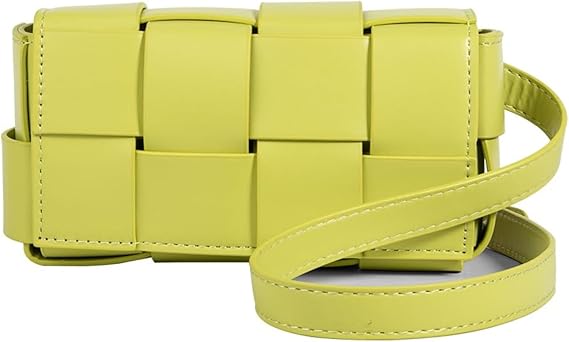 Women’s Mini Woven Crossbody Bag Adjustable Strap Square Shoulder Clutch Purse spring 2026 collection