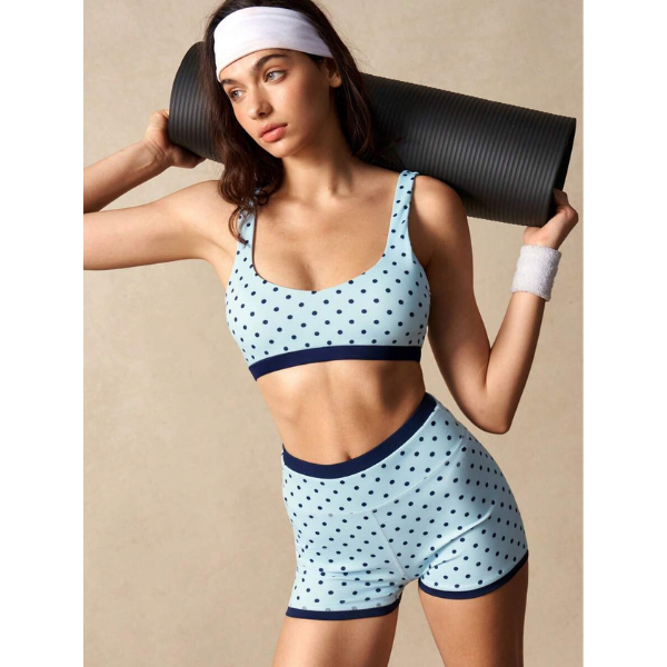 Women’s Printed Cami Top and Shorts Activewear Set