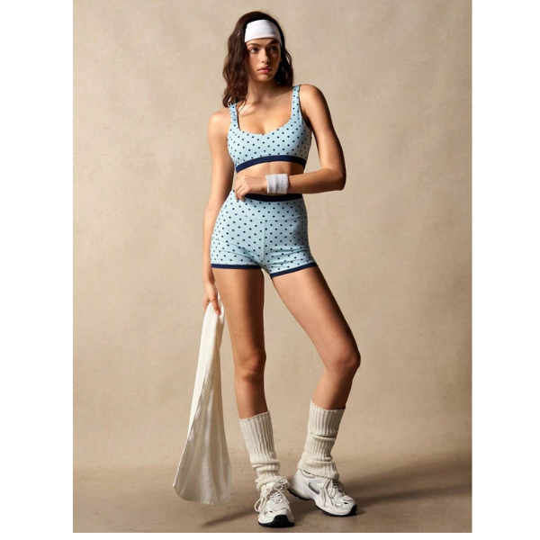 Women’s Printed Cami Top and Shorts Activewear Set