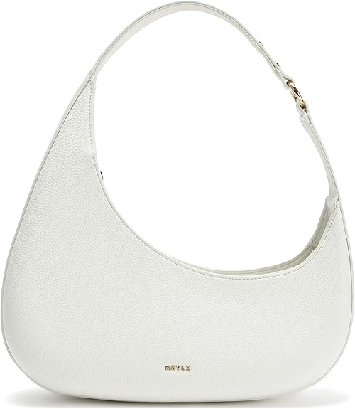 Women’s Black Hobo Shoulder Bag Vegan Leather Zipper Handbag Large Capacity spring 2026 collection