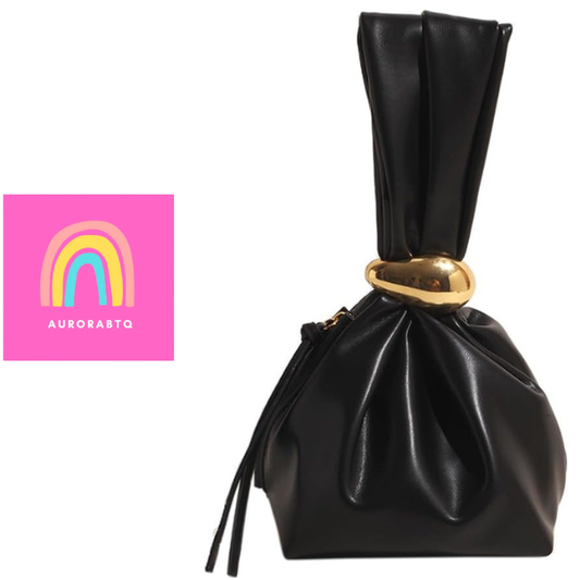 Women’s Knot Clutch Bag Vegan Leather Mini Wristlet Handbag  spring 2026 collection