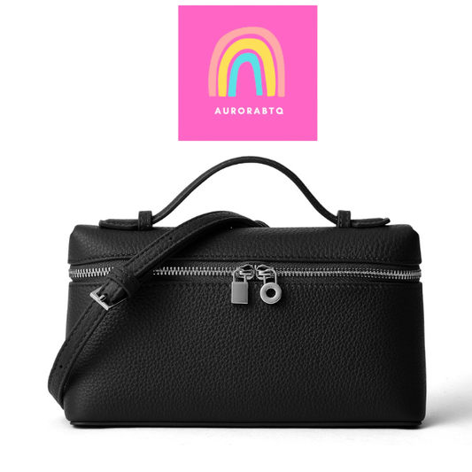 Women’s Genuine Leather Mini Crossbody Bag Top Handle Clutch Phone Purse Black spring 2026 collection