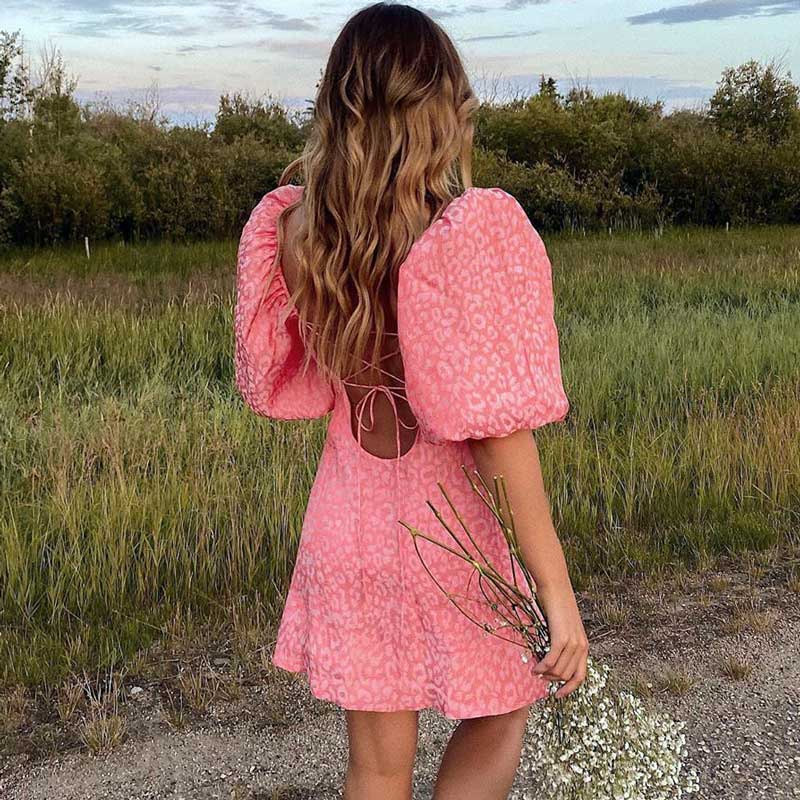 The Cheetah Pink Dress