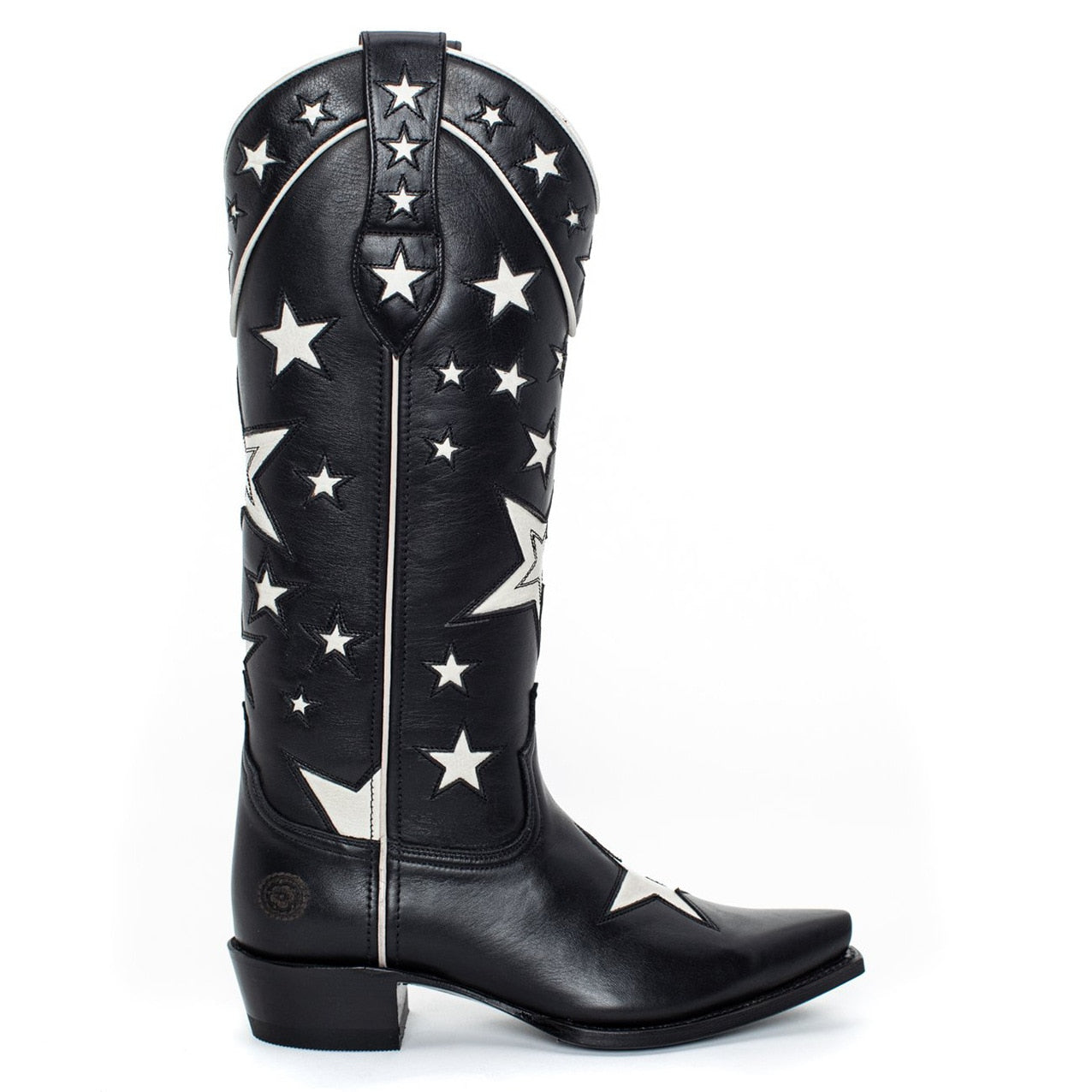 Locomotive Autumn and Winter Pointed Toe High-top Knight Boots