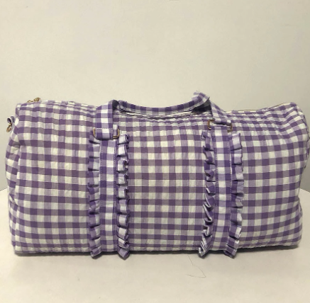 The Plaid Duffel Bag