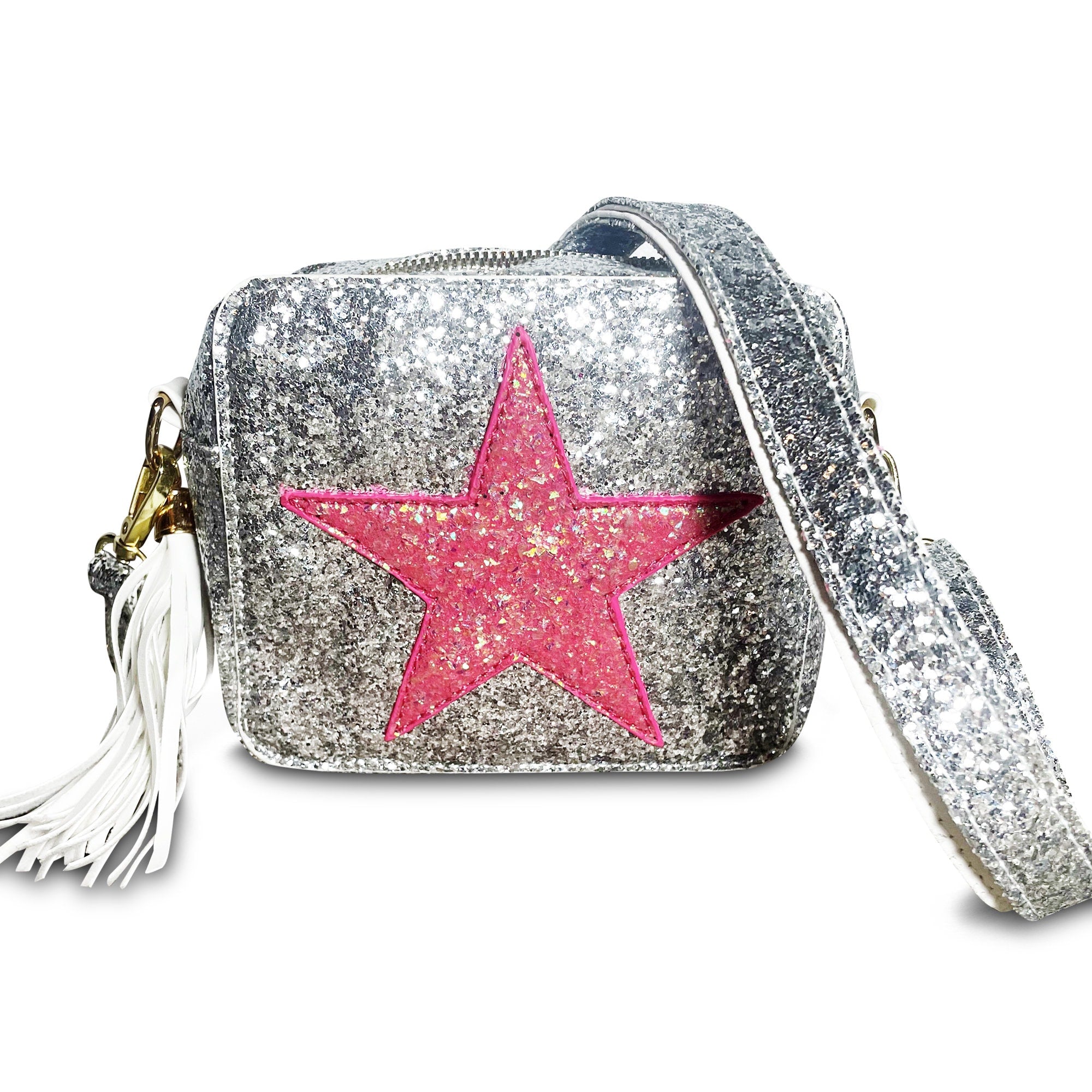 Glitter crossbody online bag