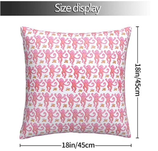 The Heart Pillow Case in Pink