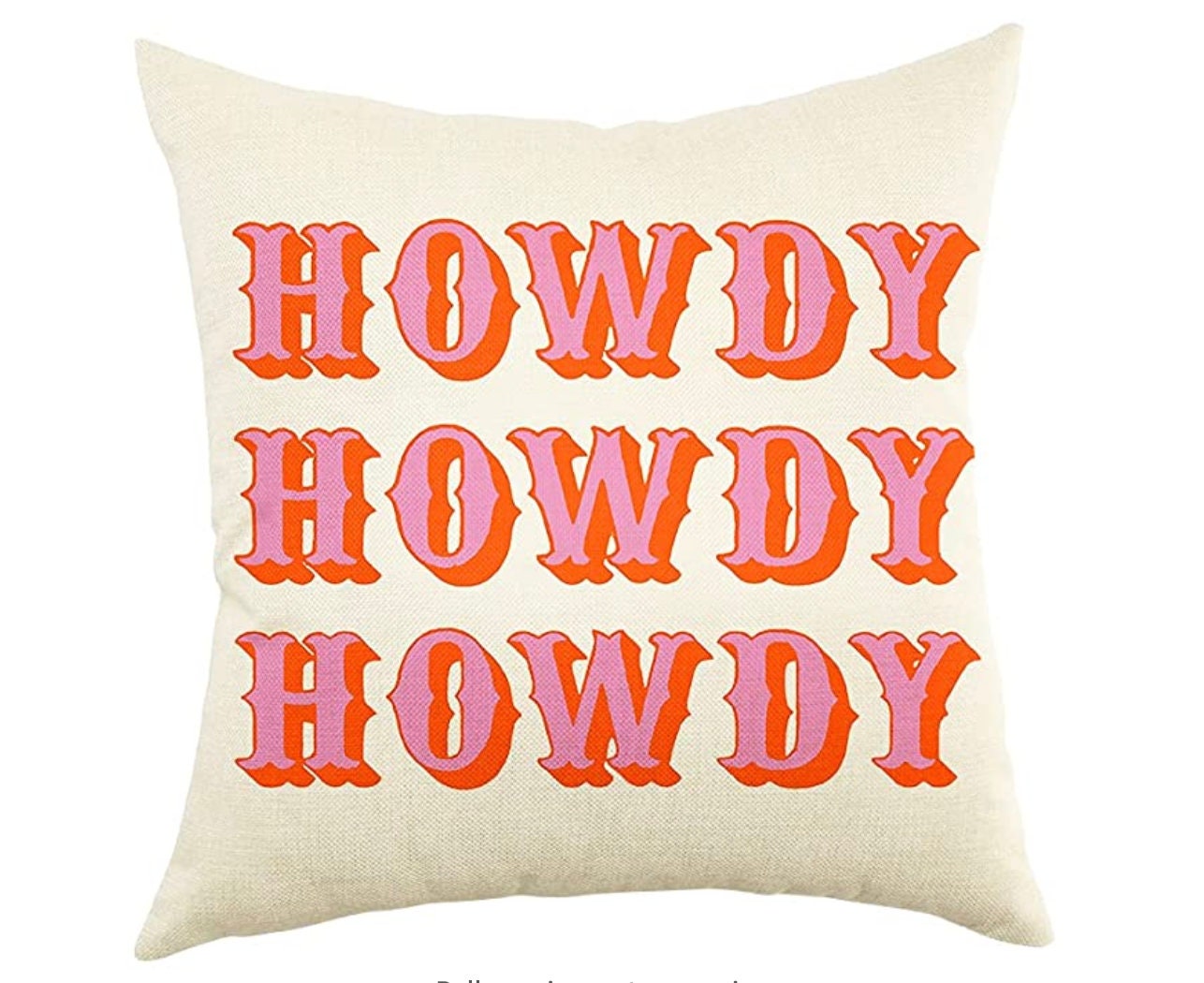 The Howdy Pillowcase