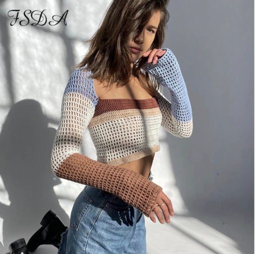 The Knitted Crop Sweater