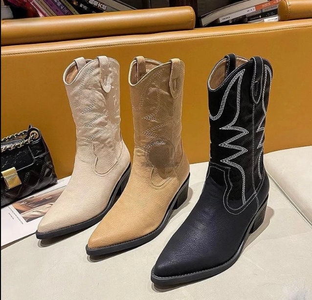 The Basic Gals Cowboy Boots